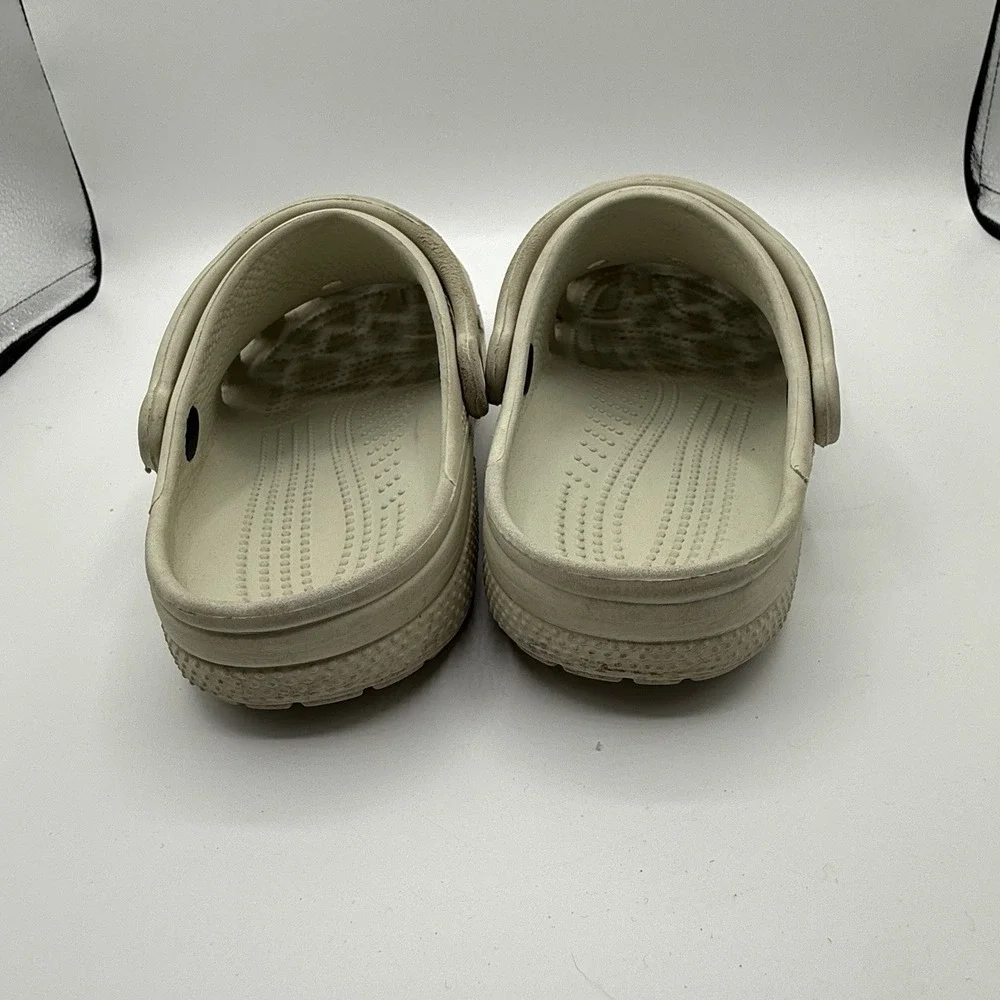 Crocs Classic Clogs Cream‎ Off White Junior 4 Slip On Sport Mode